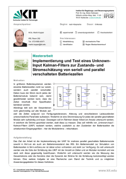 Implementierung und Test eines Unknown