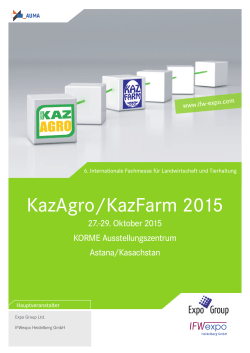 KazAgro/KazFarm 2015