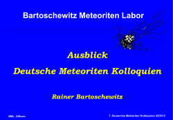 Rainer Bartoschewitz Ausblick - Freunde des RiesKraterMuseums