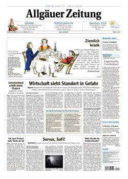 Allgäuer Zeitung, Kempten vom 21.03.2015