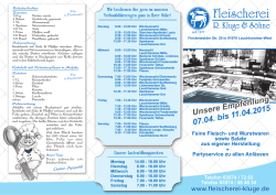 1,99 - Fleischerei Kluge Lauchhammer