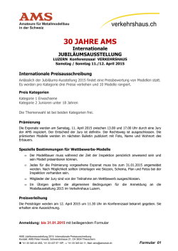 Internationale Preisausschreibung