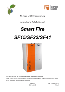 Smartfire Bedienungsanleitung
