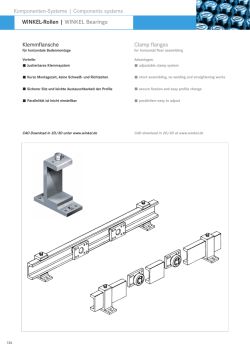 Komponenten-Systeme | Components systems WINKEL