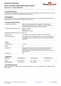 Hesse Lignal Datasheet