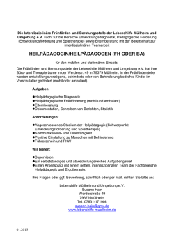 heilp&auml;dagogin/heilp&auml;dagogen (fh oder ba)