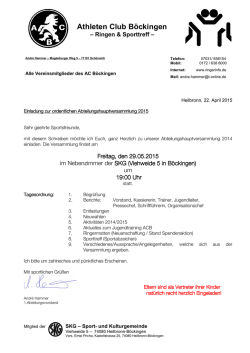 Anschreiben JHV2015