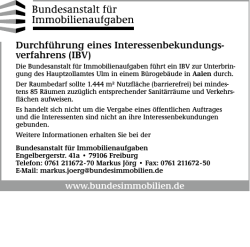 verfahrens (IBV) - Bundesimmobilien.de