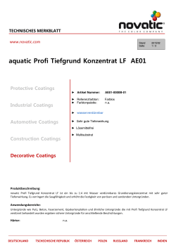 aquatic Profi Tiefgrund Konzentrat LF AE01