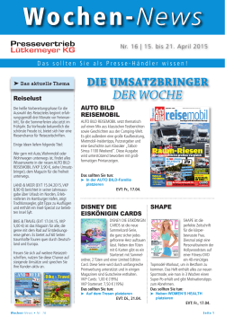 EH-Info 16/2015 - Pressevertrieb Lütkemeyer KG