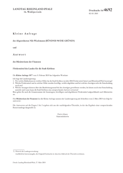 Drucksache 16/4692 - Landtag Rheinland