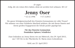 Jenny Oser - Einstein