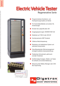 Electric Vehicle Tester