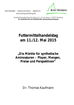 Dr. Thomas Kaufmann