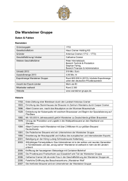 Die Warsteiner Gruppe