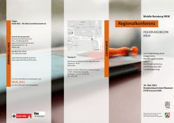 Flyer. - NRWeltoffen