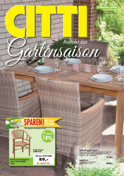 SPAREN!Mit Ihrer - CITTI