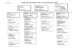Organisationsplan Landratsamt