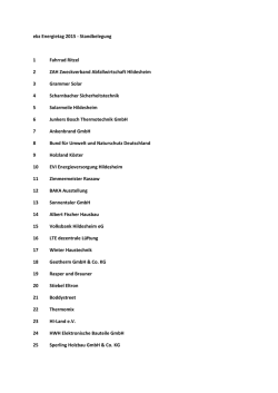 ebz Energietag 2015 - Standbelegung 1 Fahrrad