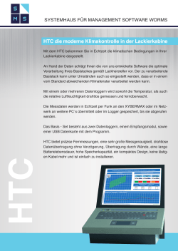 Laden Sie sich hier Ihr HTC - SMS GmbH (Systemhaus für