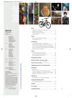 Impressum - KulturMagazin