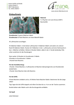 Einkaufsnetz - bei Amano in Ibbenb&uuml;ren