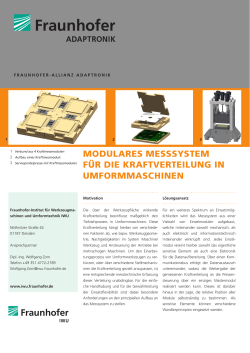 Modulares Messystem - Fraunhofer