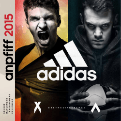 Adidas Anpfiff 2015/2016 Flyer