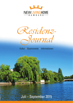 Residenz-Journal - New Living Home