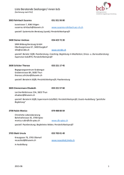 Liste Beratende Seelsorger/-innen bcb