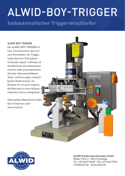 ALWID-BOY-TRIGGER - ALWID Sondermaschinenbau GmbH