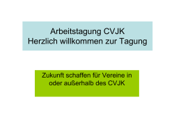 Arbeitstagung CVJK_2015 - Chorverband Johannes Kepler eV