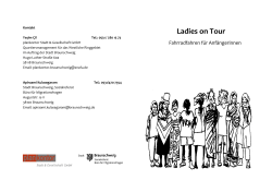 Ladies on Tour - Integration in Braunschweig