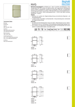 IP32 IP65 LED - Beghelli Pr&auml;zisa GmbH