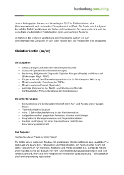 Kleintierärztin (m/w) - Hardenberg Consulting