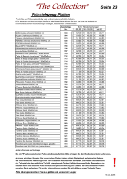 Ausstellungsliste 23