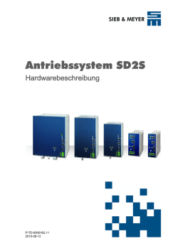 Antriebssystem SD2S