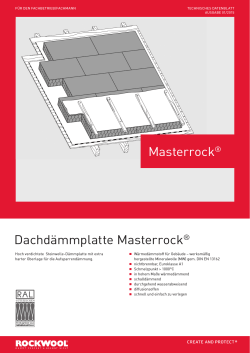 Dachdämmplatte Masterrock® Masterrock®