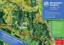 Info-Flyer inkl. Landkarte Rückseite  - Wendelstein