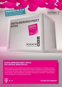 Digitalisierungspaket