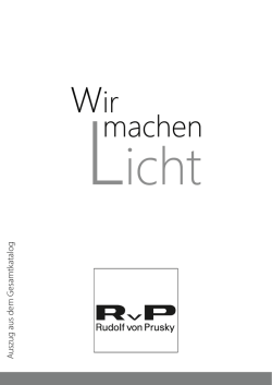 Jetzt herunterladen - RvP Rudolf von Prusky