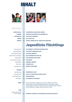 Inhaltsverzeichnis