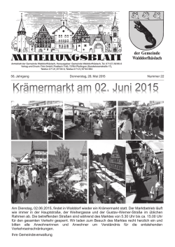 Donnerstag, 28.05.2015