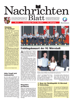 21 - Nachrichtenblätter