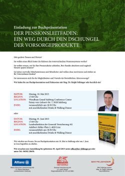 ein weg durch den dschungel der vorsorgeprodukte