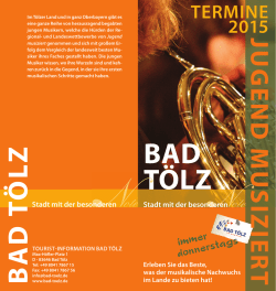 Jugend Musiziert Flyer 2015 - Sing