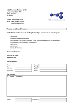 +43(0)664 488 3050 +43(0 - VOST Kunststofftechnik GmbH