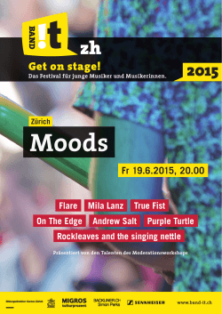 Moods 19.6. - Band-it