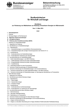Download: Richtlinien ab April 2015