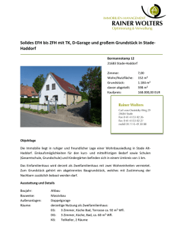Solides EFH bis ZFH mit TK, D-Garage und gro&szlig;em Grundst&uuml;ck in